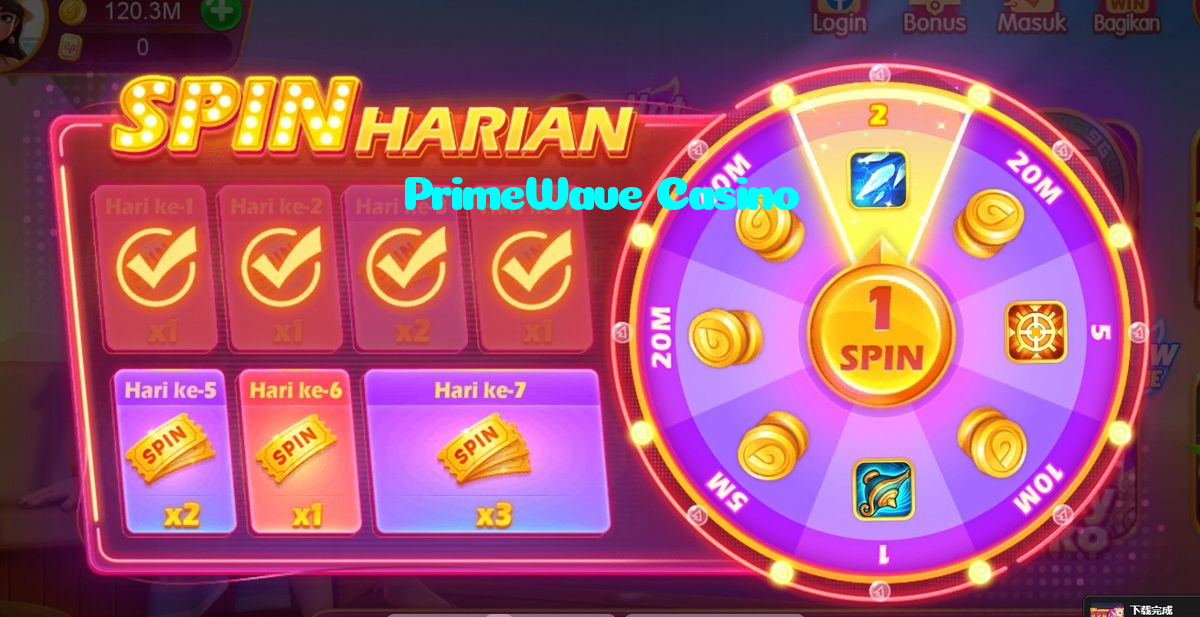 PrimeWave Casino خوش آمدید بونس +600% پیشکش موبائل ایپ کے پروموشن سیکشن میں دکھائی دیتی ہے۔